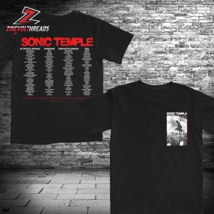 Sonic Temple 2026 Stage Jump Tee Merchandise Limited Two Sided Unisex T-Shirt