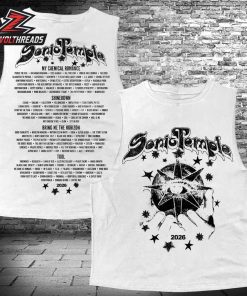 Sonic Temple 2026 Starry Eyed Tank Top Merchandise Limited Two Sided Unisex T-Shirt