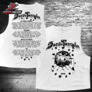 Sonic Temple 2026 Starry Eyed Tank Top Merchandise Limited Two Sided Unisex T-Shirt
