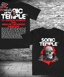 Sonic Temple 2026 The Ripper Tee Merchandise Limited Two Sided Unisex T-Shirt
