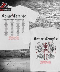 Sonic Temple 2026 Wilted Tee Merchandise Limited Two Sided Unisex T-Shirt