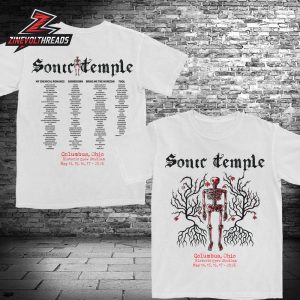 Sonic Temple 2026 Wilted Tee Merchandise Limited Two Sided Unisex T-Shirt