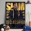 Victor Wembanyama San Antonio Spurs Special Cover Of Slam 262 Declassified Home Decor Poster Canvas