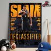 Victor Wembanyama San Antonio Spurs Special Cover Of Gold Metal Slam 262 Declassified Home Decor Poster Canvas