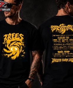 2000 Trees Festival 2026 Lineup Black Tee At Cheltenham On July 8th-11th 2026 Two Sided Unisex T-Shirt