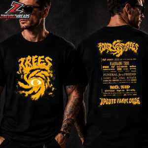 2000 Trees Festival 2026 Lineup Black Tee At Cheltenham On July 8th-11th 2026 Two Sided Unisex T-Shirt