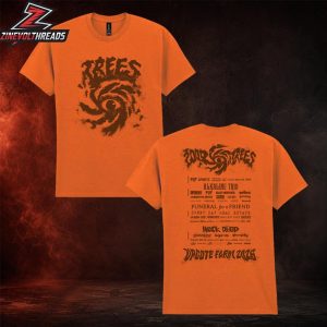 2000 Trees Festival 2026 Lineup Orange Tee At Cheltenham On July 8th-11th 2026 Two Sided Unisex T-Shirt