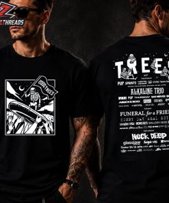 2000 Trees Festival 2026 Skeleton Lineup Tee At Cheltenham On July 8th-11th 2026 Two Sided Unisex T-Shirt