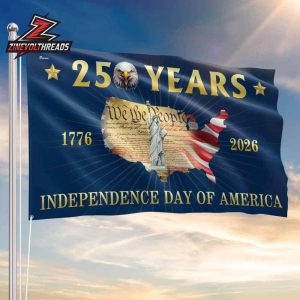 250th Anniversary American Independence Day We The People Independence Day Of America 1776 2026 Double Sided Garden House Flag