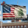 250 Years Of Blessing American Grommet Flag One Nation Under God Eagle Cross Patriotic Flag 1776-2026 250 Years Of Blessing American Grommet Flag One Nation Under God Eagle Cross Patriotic Flag 1776-2026
