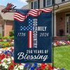 250 Years of Blessing Grommet One Nation Under God 1776-2026 Patriotic Eagle Cross American We The People Outdoor Decor 250 Years of Blessing Grommet One Nation Under God 1776-2026 Patriotic Eagle Cross American We The People Outdoor Decor