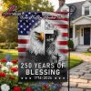250 Years of Blessing Grommet One Nation Under God 1776-2026 Patriotic Eagle Cross American We The People Outdoor Decor 250 Years of Blessing Grommet One Nation Under God 1776-2026 Patriotic Eagle Cross American We The People Outdoor Decor