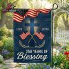 250 Years of Blessing One Nation Under God 1776-2026 Patriotic Christian Eagle Jesus Cross Garden America Semiquincentennial Decor 250 Years of Blessing One Nation Under God 1776-2026 Patriotic Christian Eagle Jesus Cross Garden America Semiquincentennial Decor