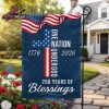 250 Years Of Blessings Faith Freedom 1776-2026 Patriotic Christian Cross American Garden America Semiquincentennial Outdoor Decor 250 Years Of Blessings Faith Freedom 1776-2026 Patriotic Christian Cross American Garden America Semiquincentennial Outdoor Decor