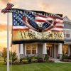 America 250th Anniversary Faith Sacrifice Freedom Mount Rushmore Eagle Double Sided Garden House Flag