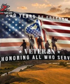 America 250th Anniversary Veteran Honor And Freedom Tribute Double Sided Garden House Flag