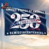 America 250th Anniversary Veteran Honor And Freedom Tribute Double Sided Garden House Flag America 250th Anniversary Veteran Honor And Freedom Tribute Double Sided Garden House Flag
