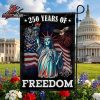 America 250th Anniversary Statue Of Liberty Freedom Independence Day Double Sided Garden House Flag