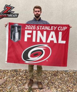 Carolina Hurricanes 2026 Stanley Cup Final Double-Sided Garden House Flag