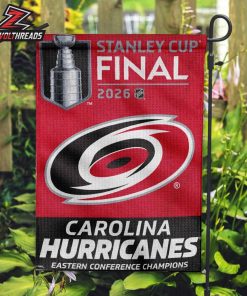 Carolina Hurricanes NHL 2026 Eastern Conference Champions Double-Sided Garden House Flag