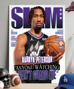 Darryn Peterson 2nd Pick 2026 Of Utah Jazz On Slam 263 Magazine Cover Anyone Watching Can’t Guard Me Home Decor Poster Canvas
