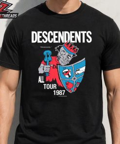 Descendents All Tour 1987 Jester Merch Limited Unisex T-Shirt