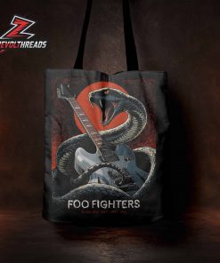 Foo Fighters Event Poster At Unity Arena Oslo On June 10th 2026 Tote Bag
