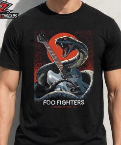 Foo Fighters Event Poster At Unity Arena Oslo On June 10th 2026 Unisex T-Shirt