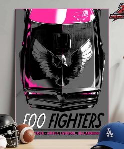 Foo Fighters Venue Artwork Poster At Anfield Liverpool England On June 27th 2026 Home Decor Poster Canvas