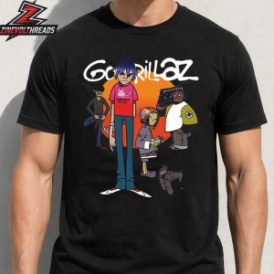 Gorillaz The Moutain Summer Tour 2026 Merch Band Tee At Totttenham Hotspur Stadium London On June 20th 2026 Unisex T-Shirt