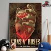 Guns N’ Roses Artwork Venue Poster At Afas Dome Antwerp Belgium On June 28th 2026 Home Decor Poster Canvas