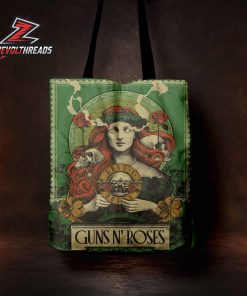 Guns N’ Roses European 2026 Tour Event Poster At 3Arena Dublin Ireland On June 10th Tote Bag