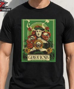 Guns N Roses European 2026 Tour Event Poster At 3Arena Dublin Ireland On June 10th Unisex T-Shirt