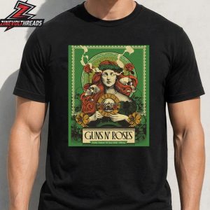 Guns N Roses European 2026 Tour Event Poster At 3Arena Dublin Ireland On June 10th Unisex T-Shirt