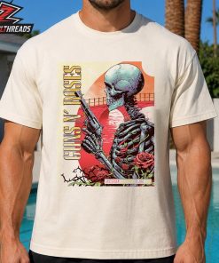 Guns N’ Roses Event Artwork Poster For Show At Amsterdm Ziggo Dome On June 18th 2026 Unisex T-Shirt