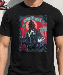 Guns N’ Roses Venue Poster At Uber Arena Berlin On June 23rd 2026 Unisex T-Shirt