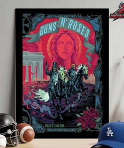 Guns N Roses Venue Poster At Uber Arena Berlin On June 25th 2026 Home Decor Poster Canvas