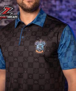 Harry Potter Ravenclaw RSVLTS All-Day Polo Shirt Harry Potter Performance Golf Polo