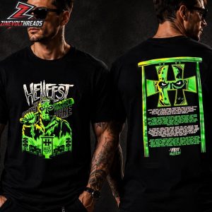 Hellfest Tales From The Pit 2026 Circle Pit Massacre Tee Merch Official Two Sided Unisex T-Shirt