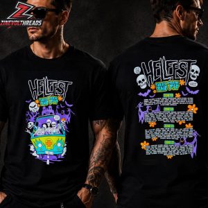 Hellfest Tales From The Pit 2026 Mystery Of The Pit Tee Merch Official Two Sided Unisex T-Shirt