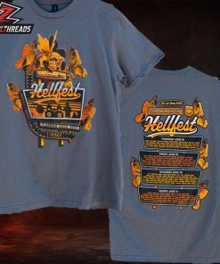 Hellfest Tales From The Pit 2026 Road To Hell Tee Merch Official Two Sided Unisex T-Shirt