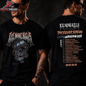 Ice Nine Kills The Silver Scream Itin Tee Merch Limited Two Sided Unisex T-Shirt