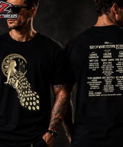 Isle Of Wight Festival Woman in The Moon 2026 Line-Up Tee Merch Limited Two Sided Unisex T-Shirt