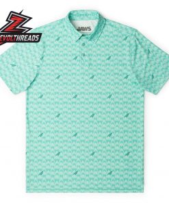 Jaws 50th Anniversary Smile You Son Of A RSVLTS All-Day Polo Shirt Movie Performance Golf Polo