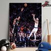 Victor Wembanyama One-Handed Slam With The Finals Logo On The Court Spurs Versus Knicks NBA Finals 2026 Home Decor Poster Canvas Victor Wembanyama One-Handed Slam With The Finals Logo On The Court Spurs Versus Knicks NBA Finals 2026 Home Decor Poster Canvas