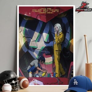 Linkin Park From Zero 2026 Tour Florence Poster On June 26th By Maciej Kuciara And Daniels Gulbis Home Decor Poster Canvas