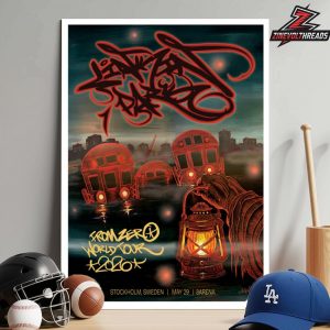Linkin Park From Zero 2026 Tour Stockholm Poster On May 29th Home Decor Poster Canvas
