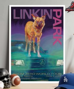 Linkin Park From Zero 2026 Tour Vienna Poster On June 9th Home Decor Poster Canvas