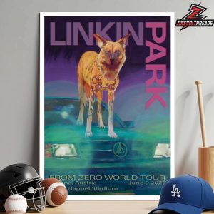 Linkin Park From Zero 2026 Tour Vienna Poster On June 9th Home Decor Poster Canvas