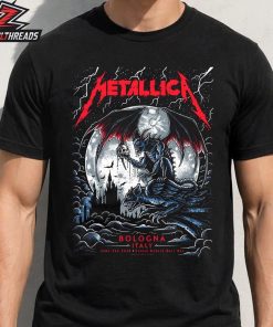 Metallica M72 Bologna Italy Artwork Venue Poster Merch Pop Up Store At Stadio Renata Dall Ara On June 3rd 2026 Unisex T-Shirt